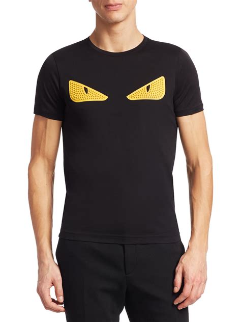 fendi t shirt occhi|fendi t shirts.